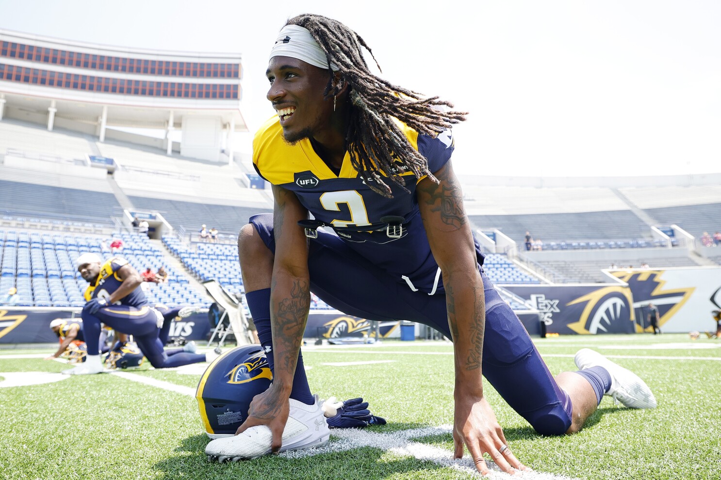 UFL-NFL Training Camp Injuries, WR Daewood Davis