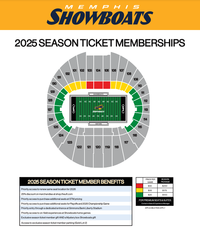 PR: Showboats Announce Renewal/Reseating Plans for 2025 Season