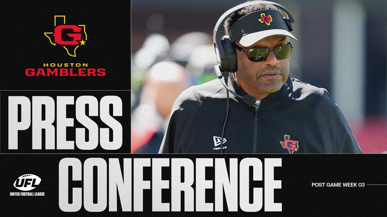 Houston Gamblers Coach Rips Team's Lack of Composure After 45-7 Loss to DC Defenders