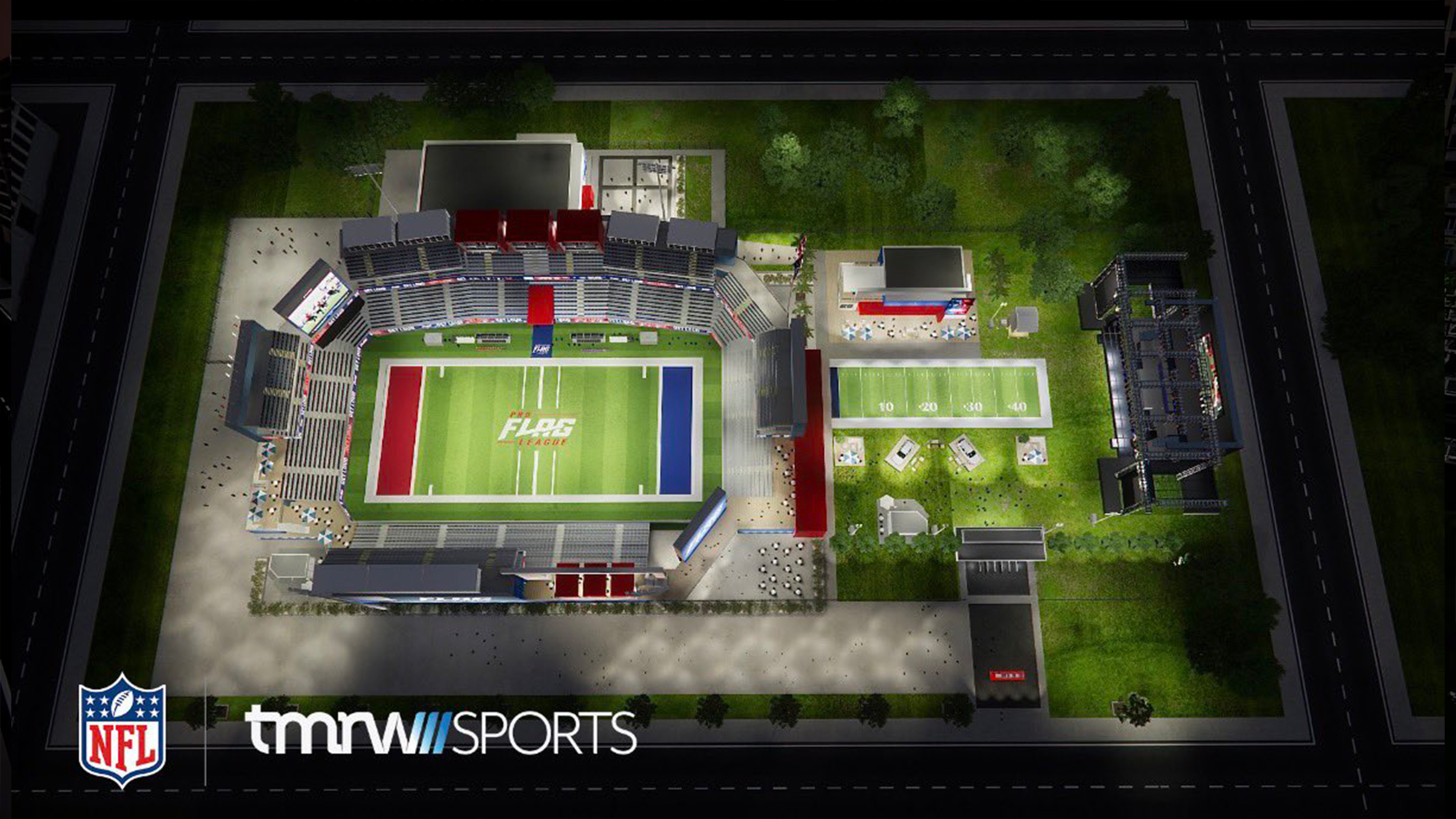 NFL and TMRW Sports Reveal Flag Football League Venue